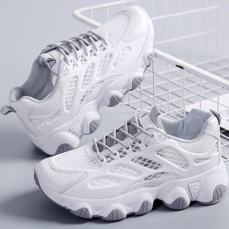 Running Gear Woman - Breathable Mesh Chunky Sneakers Outdoor Sports