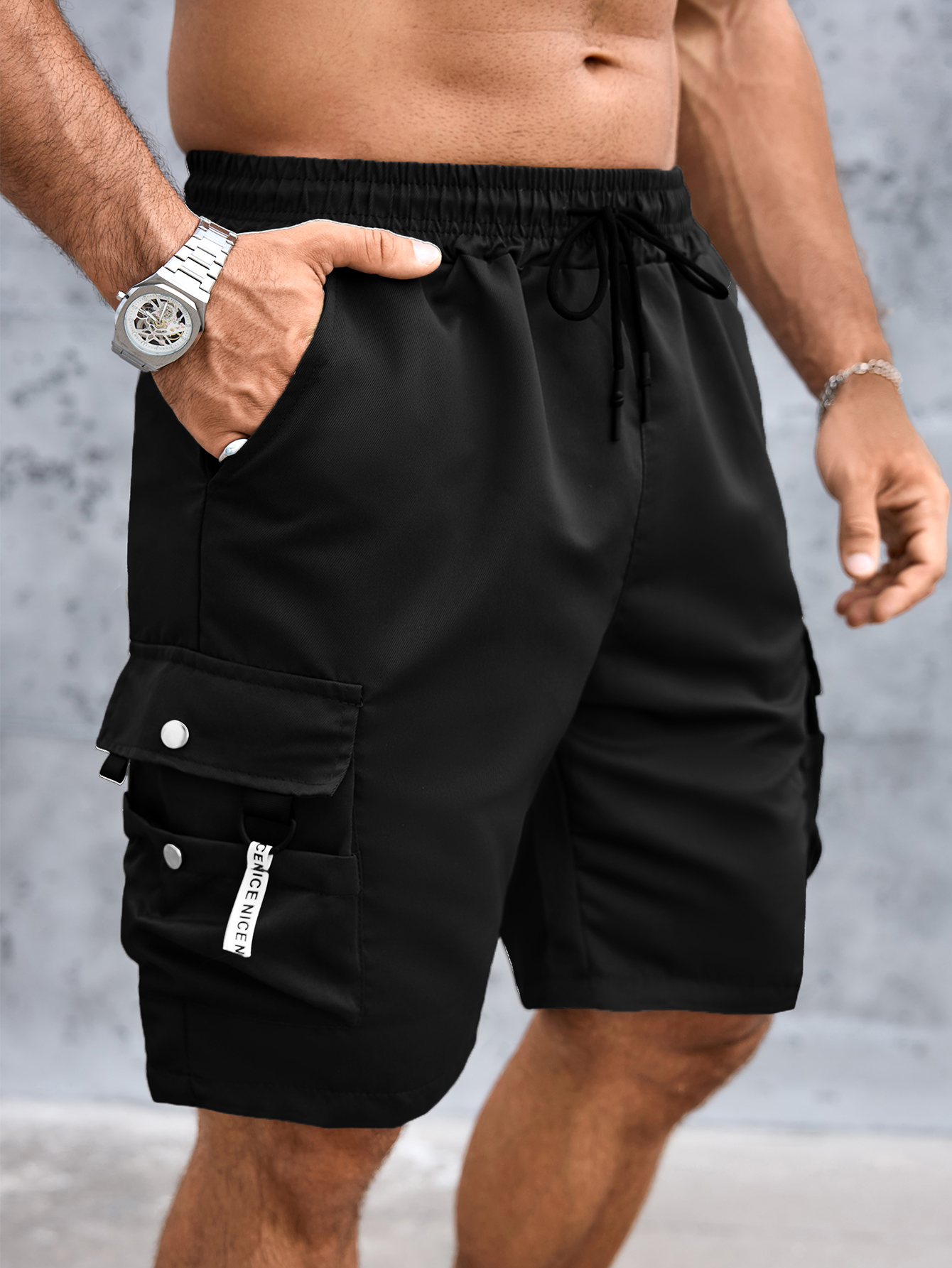 Running Gear Men - 2026 New cargo shorts Fashion casual