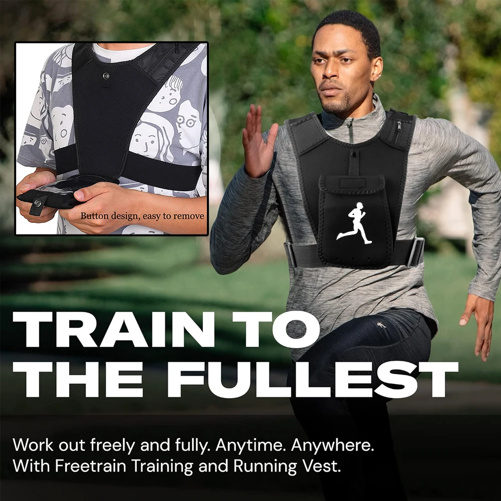 Adjustable Running Vest Phone  - Running Gear Sale avis et prix