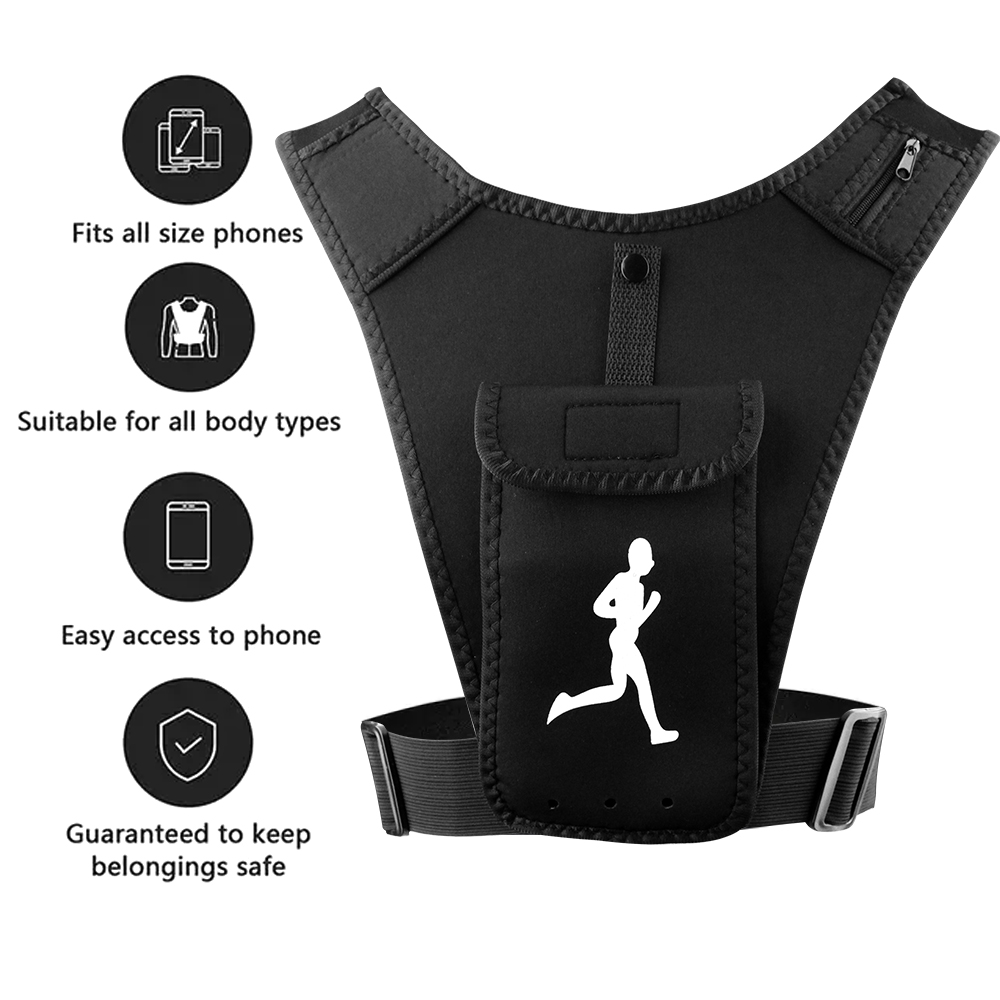 Adjustable Running Vest Phone  - Running Gear Sale avis et prix