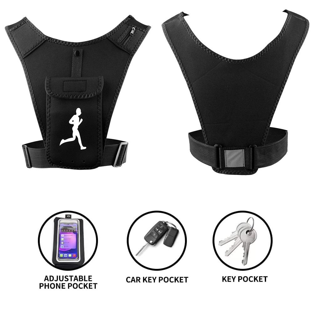Adjustable Running Vest Phone  - Running Gear Sale avis et prix