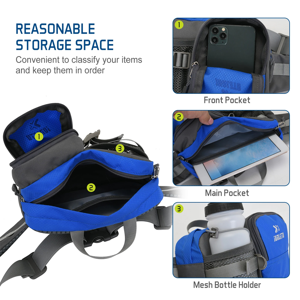 1PCSFanny Pack Waist Bag - Uni - Running Gear Sale avis et prix