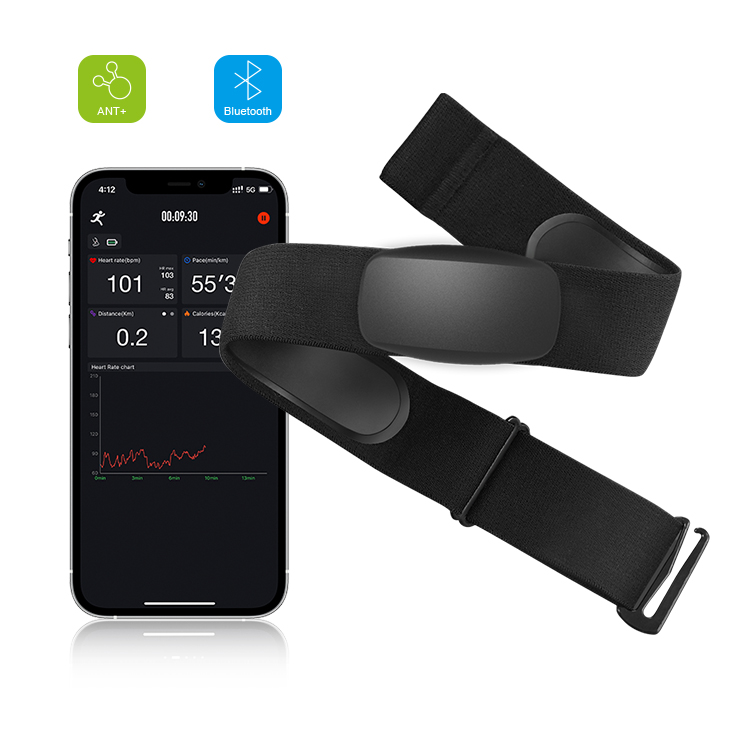 BLE5.0 ANT+ Heart Rate Monitor - Heart Rate Strap Chest avis et prix