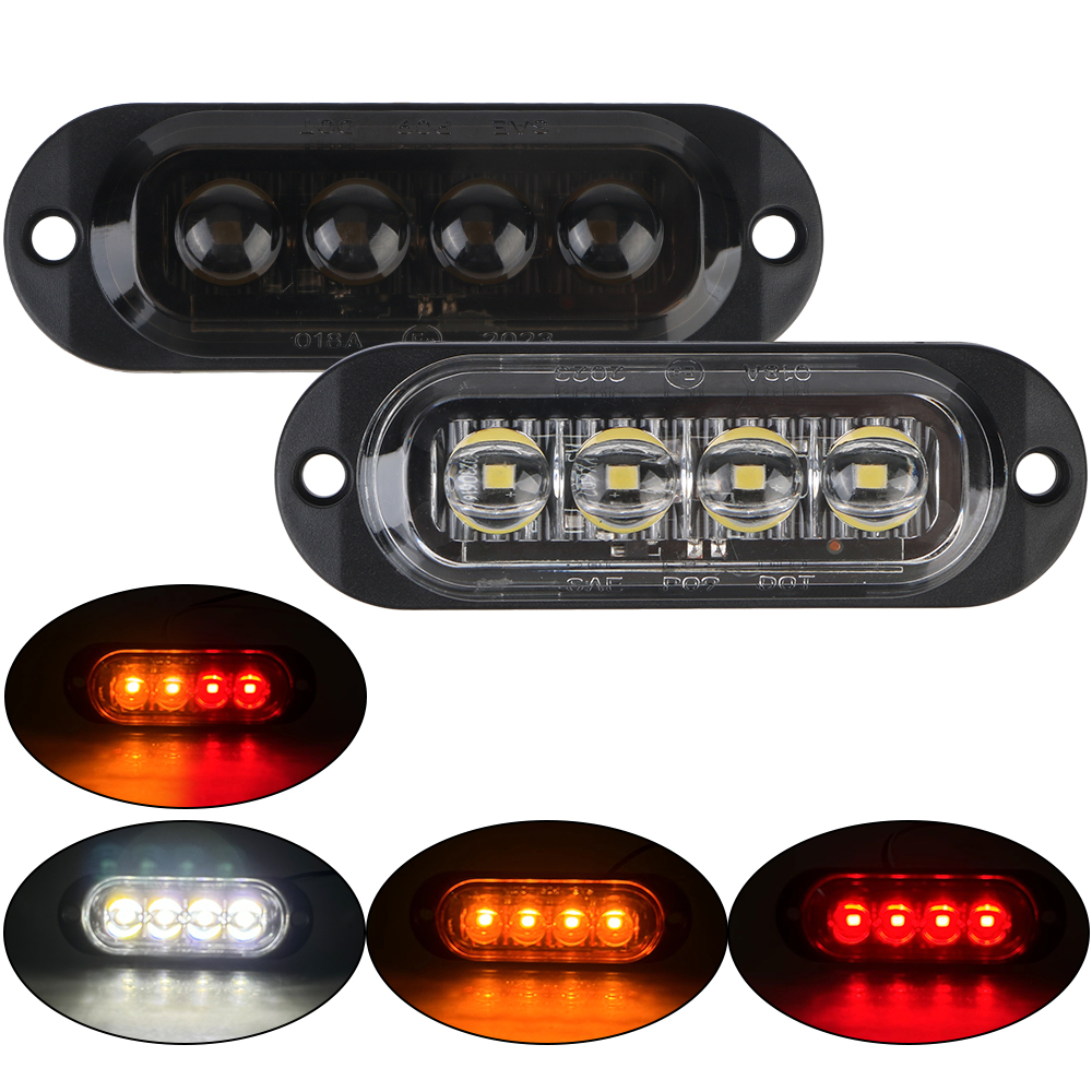 24V 12V Car DRL Side Lights 4  - Running Gear Boat avis et prix