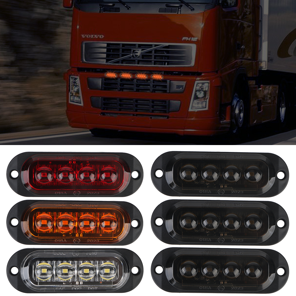 24V 12V Car DRL Side Lights 4  - Running Gear Boat avis et prix