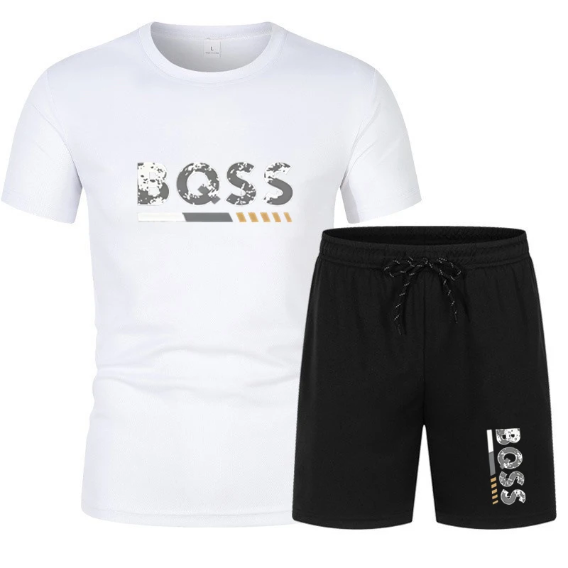 Men's Tracksuit Set Summer Qui - Running Gear Men avis et prix