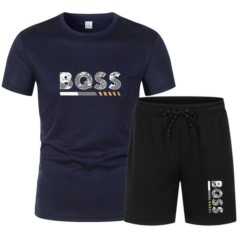 Men's Tracksuit Set Summer Qui - Running Gear Men avis et prix