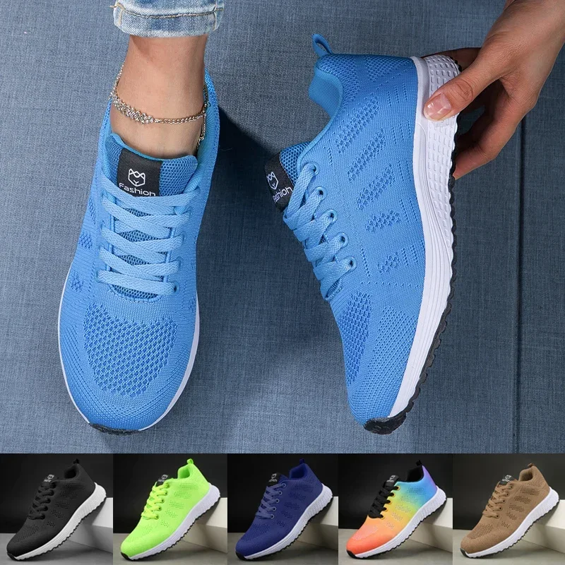 Women's Sneakers Breathable Kn - Running Gear Woman avis et prix