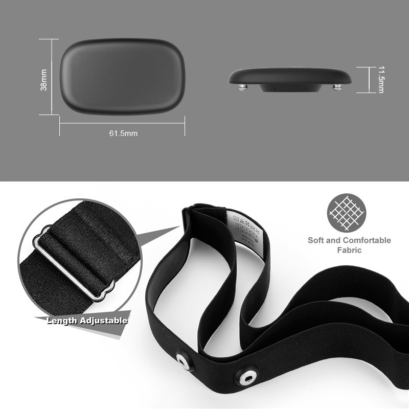 FITCENT5.3 Khz Chest Heart Rat - Heart Rate Strap Chest avis et prix