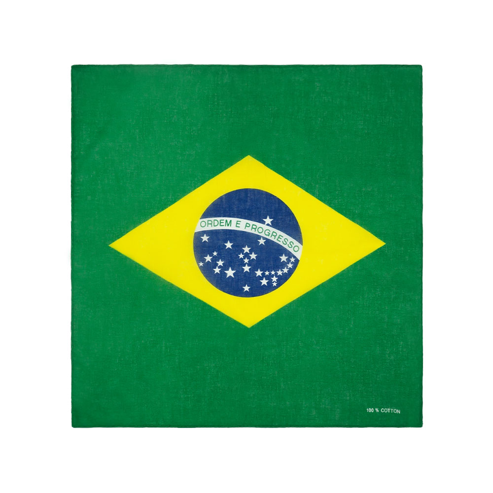 100% Cotton Flag of Brazil Ban - Running Gear Sale avis et prix