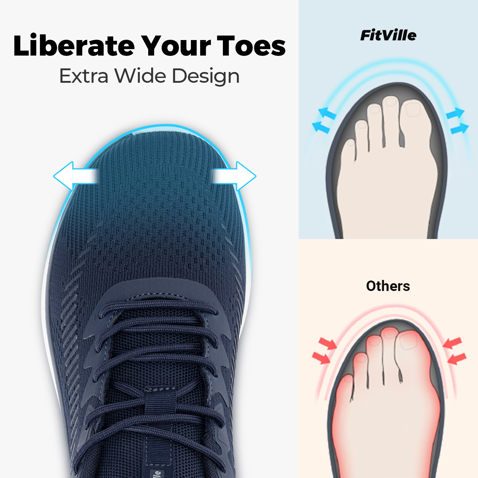 FitVille Men's Walking Shoes L - Running Z avis et prix