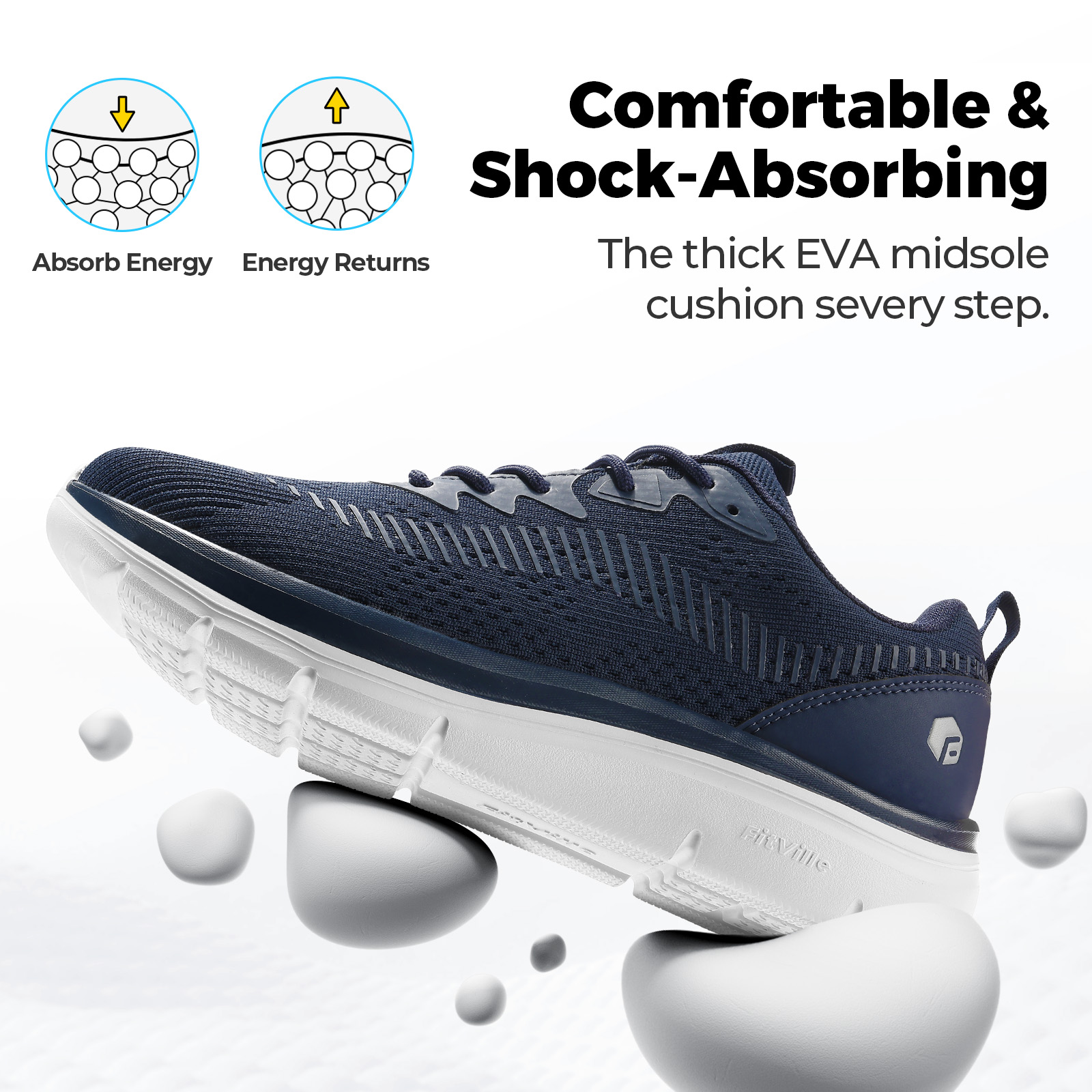 FitVille Men's Walking Shoes L - Running Z avis et prix