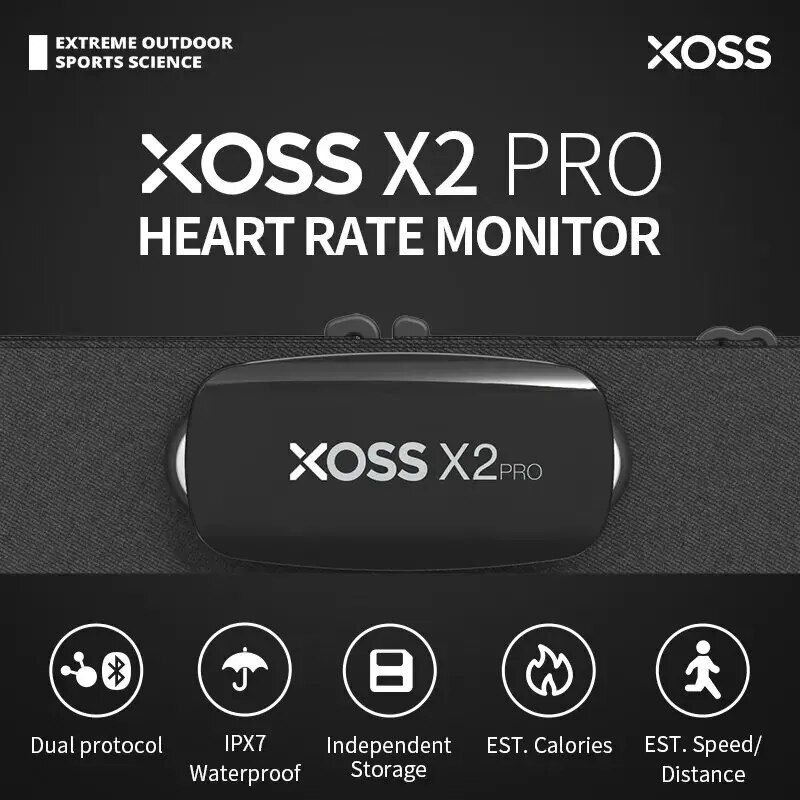 XOSS X2 Pro Chest Strap Heart  - Heart Rate Strap Chest avis et prix