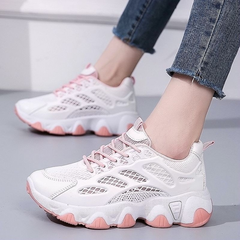 Breathable Mesh Chunky Sneaker - Running Gear Woman avis et prix