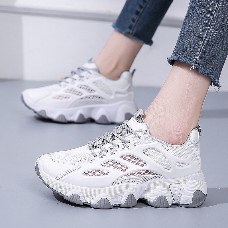 Breathable Mesh Chunky Sneaker - Running Gear Woman avis et prix