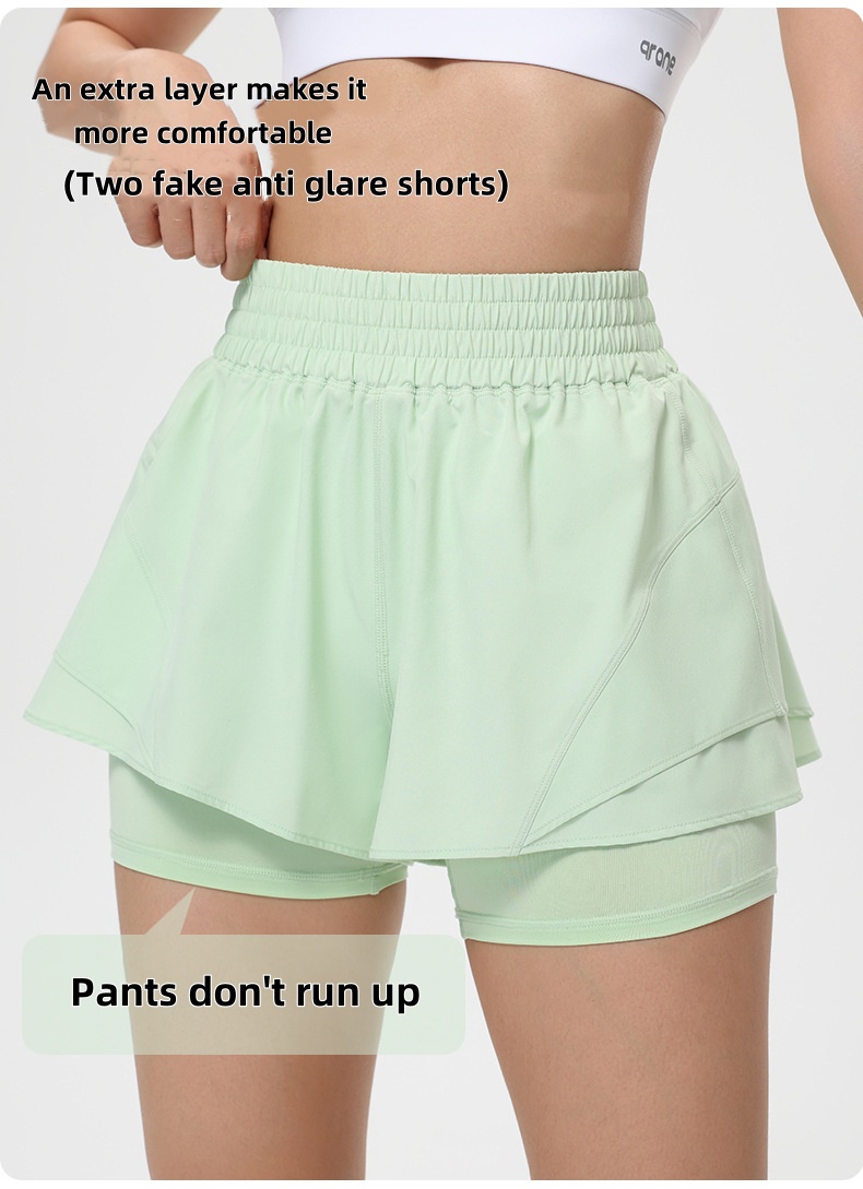 Thin breathable shorts with hi - Running Gear Woman avis et prix