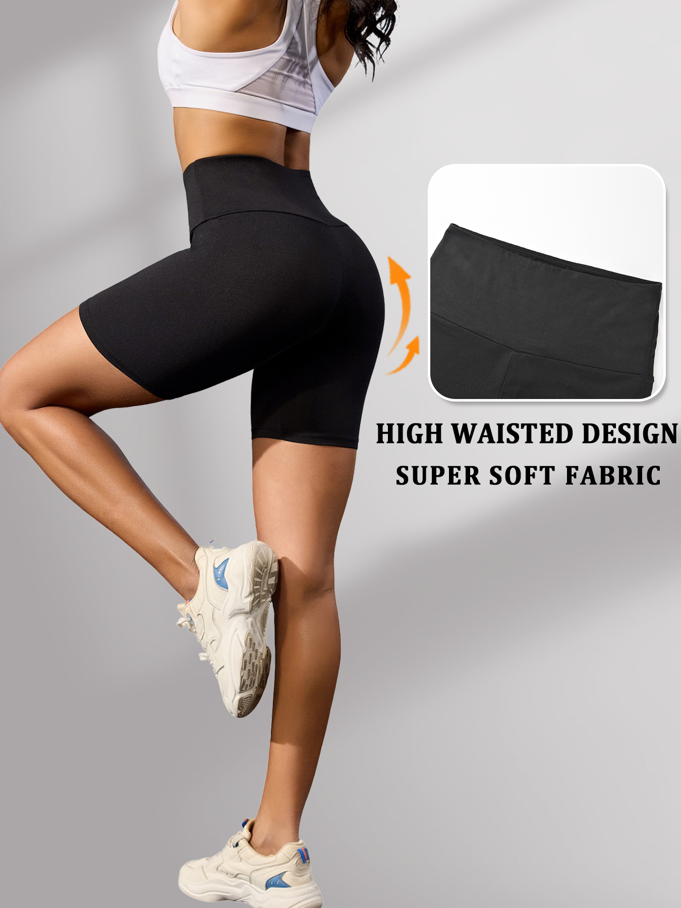 Plus Size Biker shorts for Wom - Running Gear Woman avis et prix