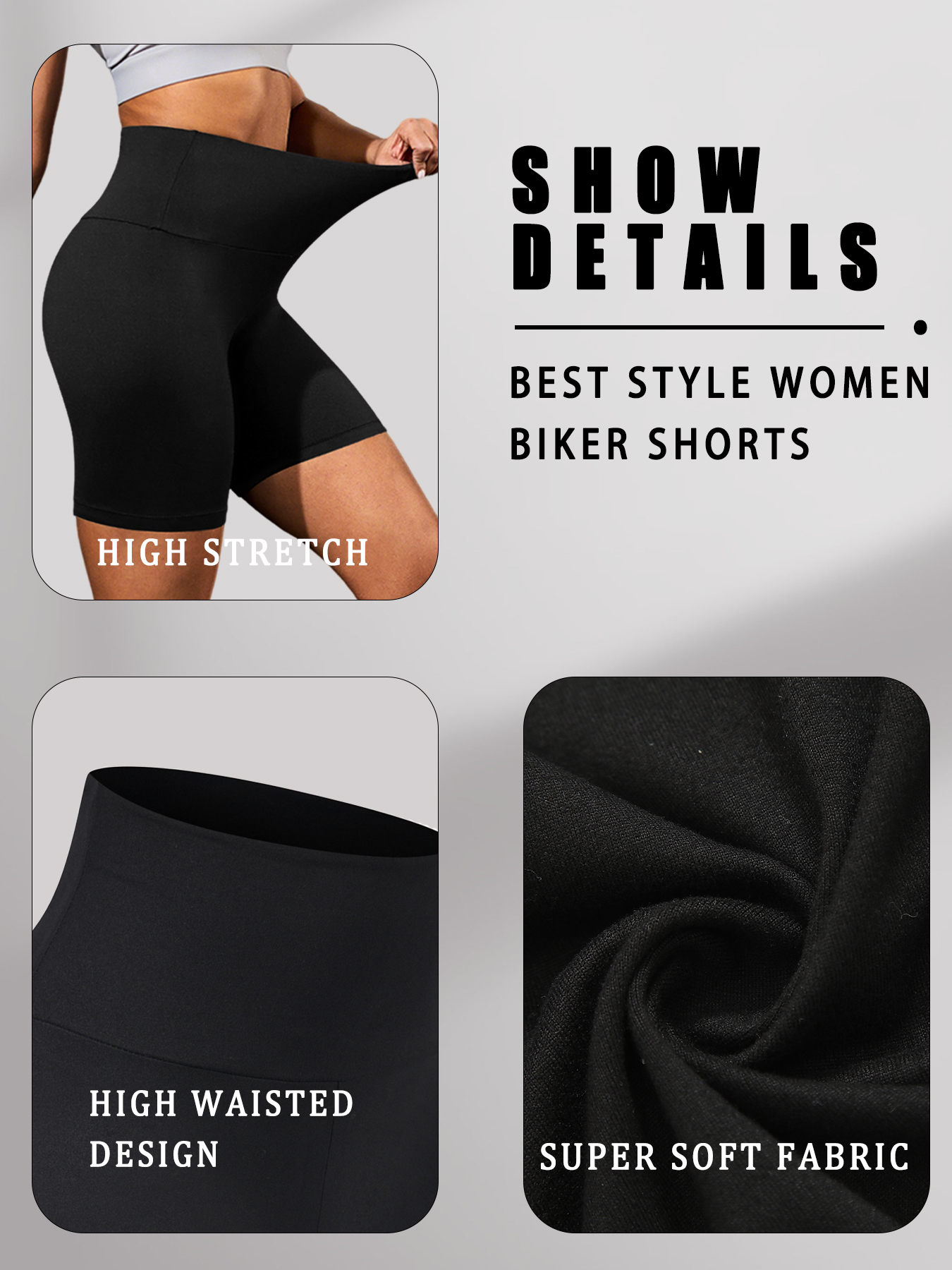 Plus Size Biker shorts for Wom - Running Gear Woman avis et prix