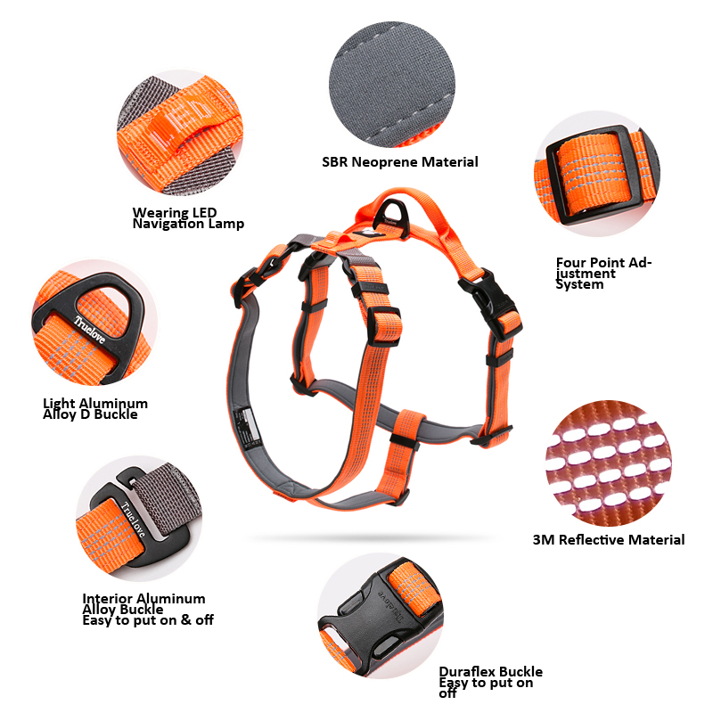 Truelove Pet Harness Adjustabl - Running Gear Dog avis et prix