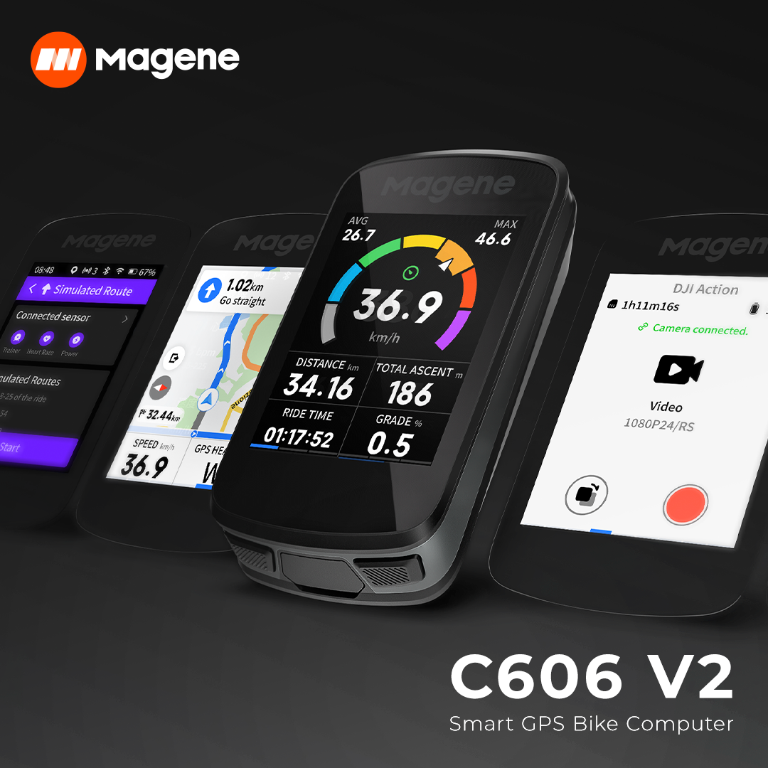 Magene C606V2 Touchscreen GPS  - Heart Rate Strap Chest avis et prix