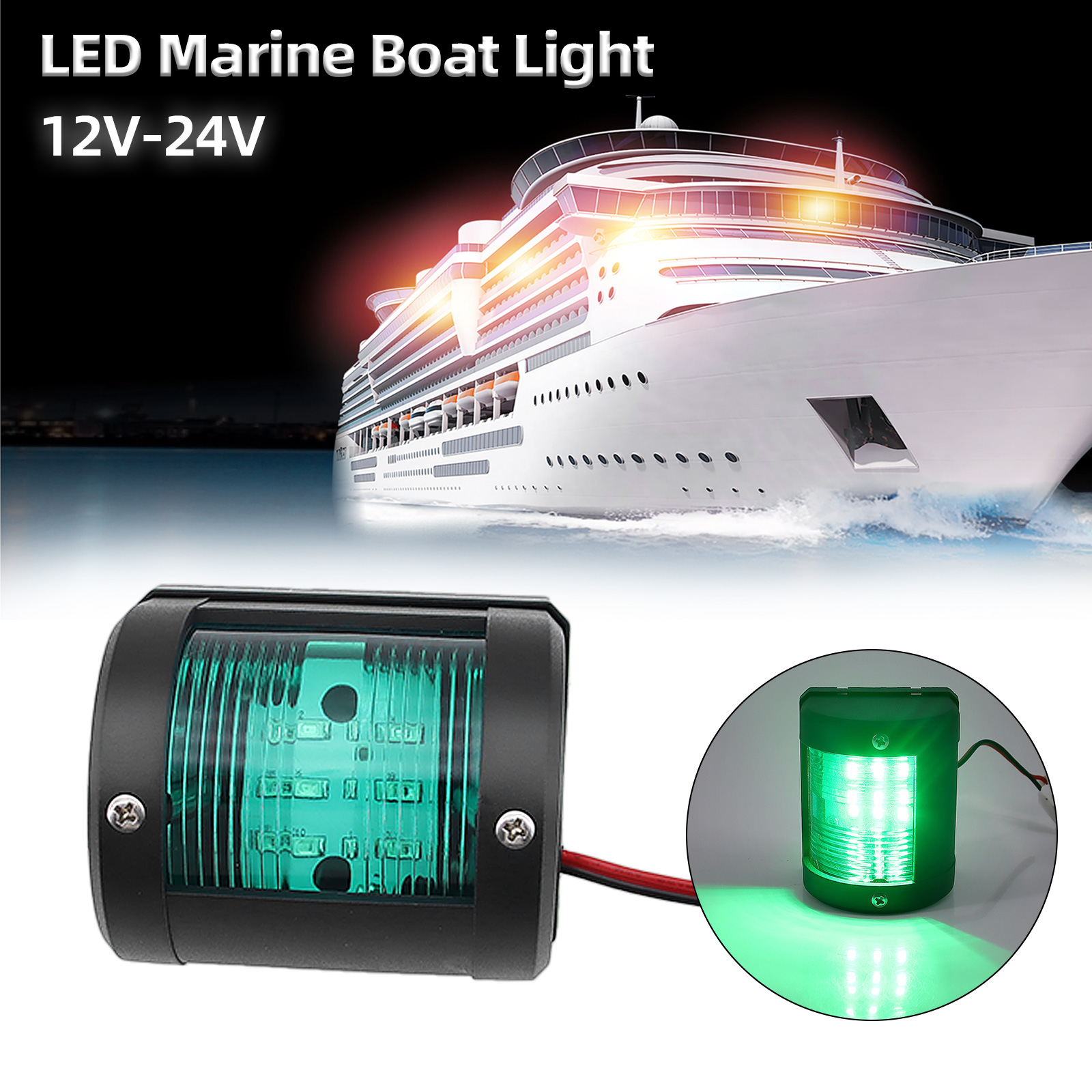 1/2pcs LED Navigation Signal L - Running Gear Boat avis et prix