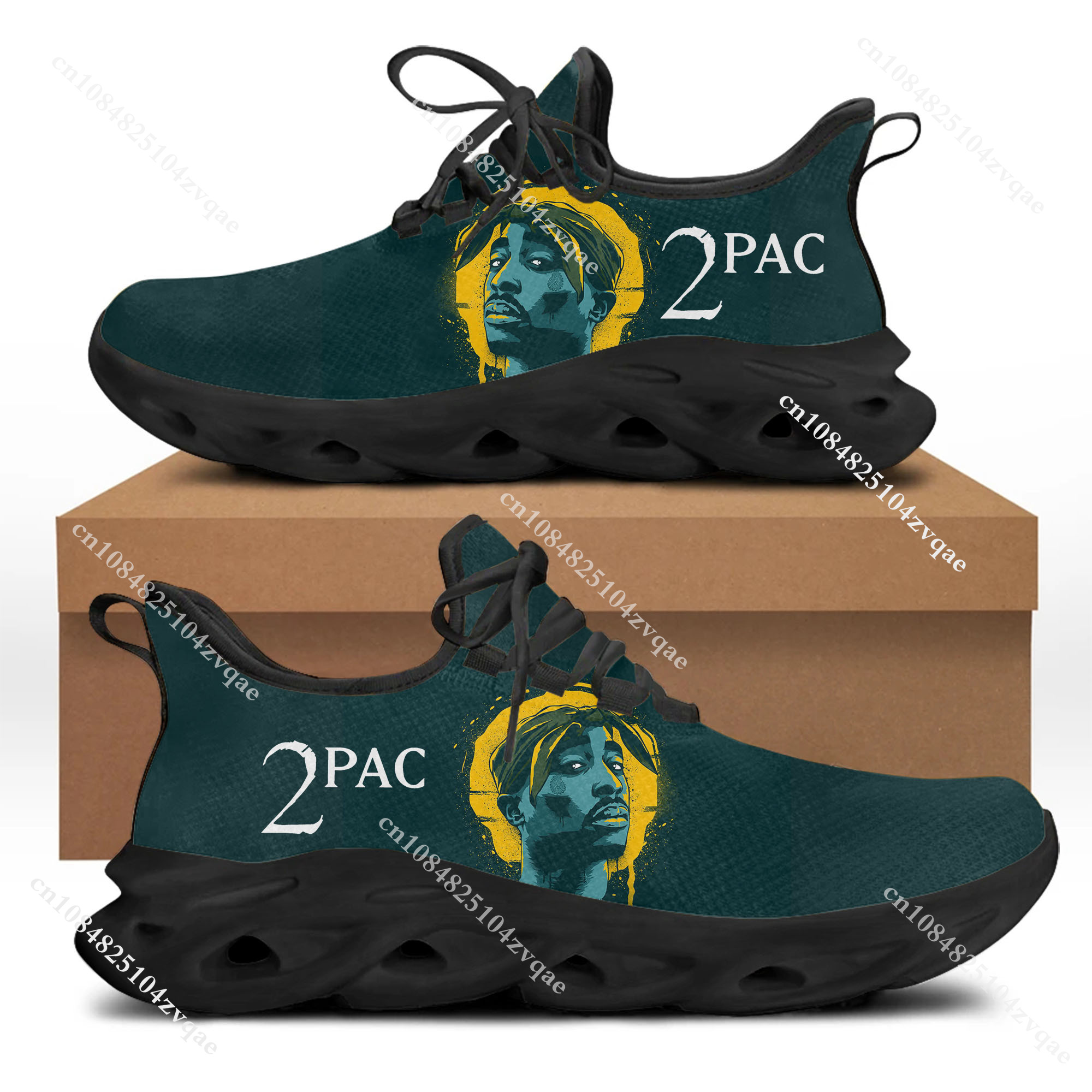 Tupac Rapper 2Pac Flats Sneake - Running Z avis et prix