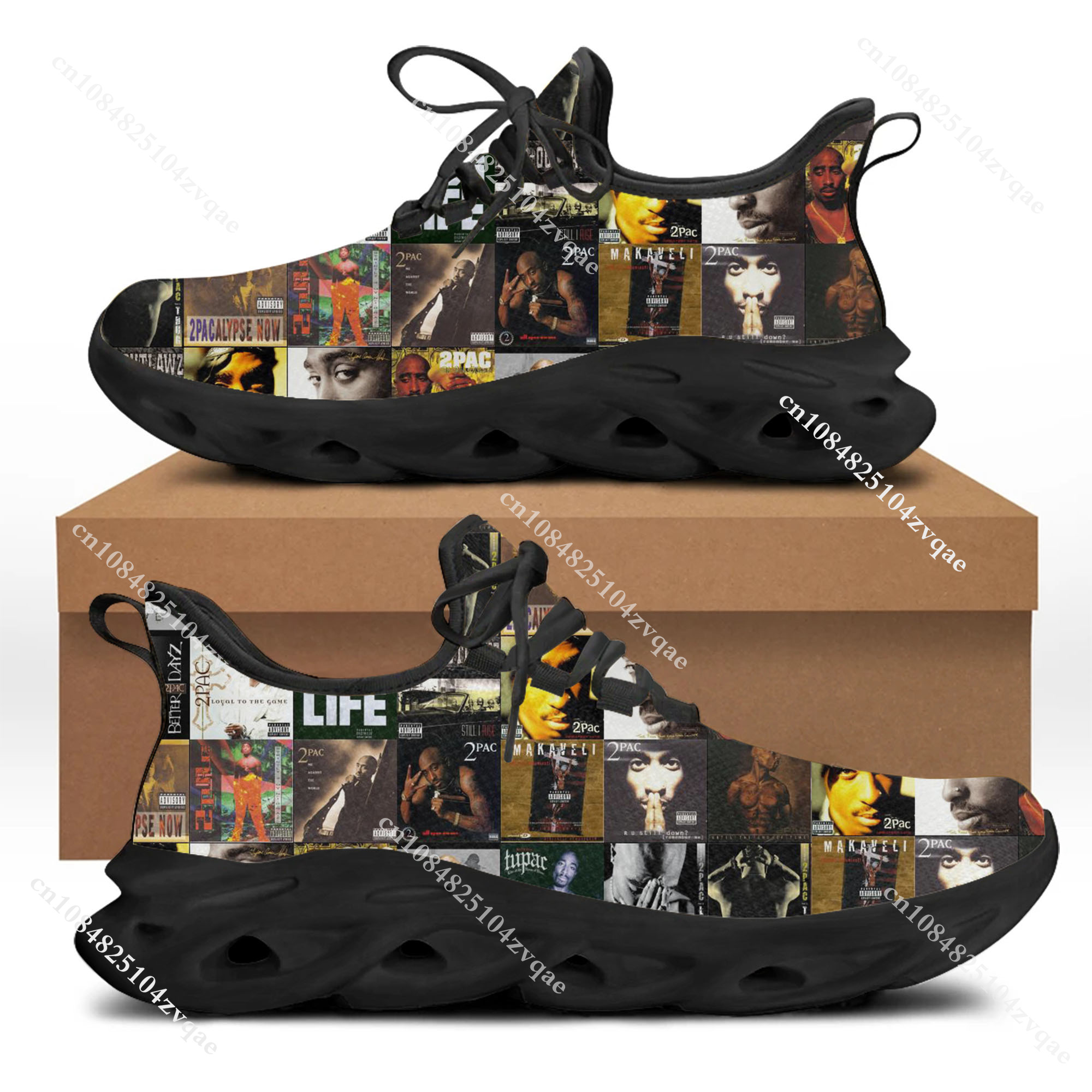 Tupac Rapper 2Pac Flats Sneake - Running Z avis et prix