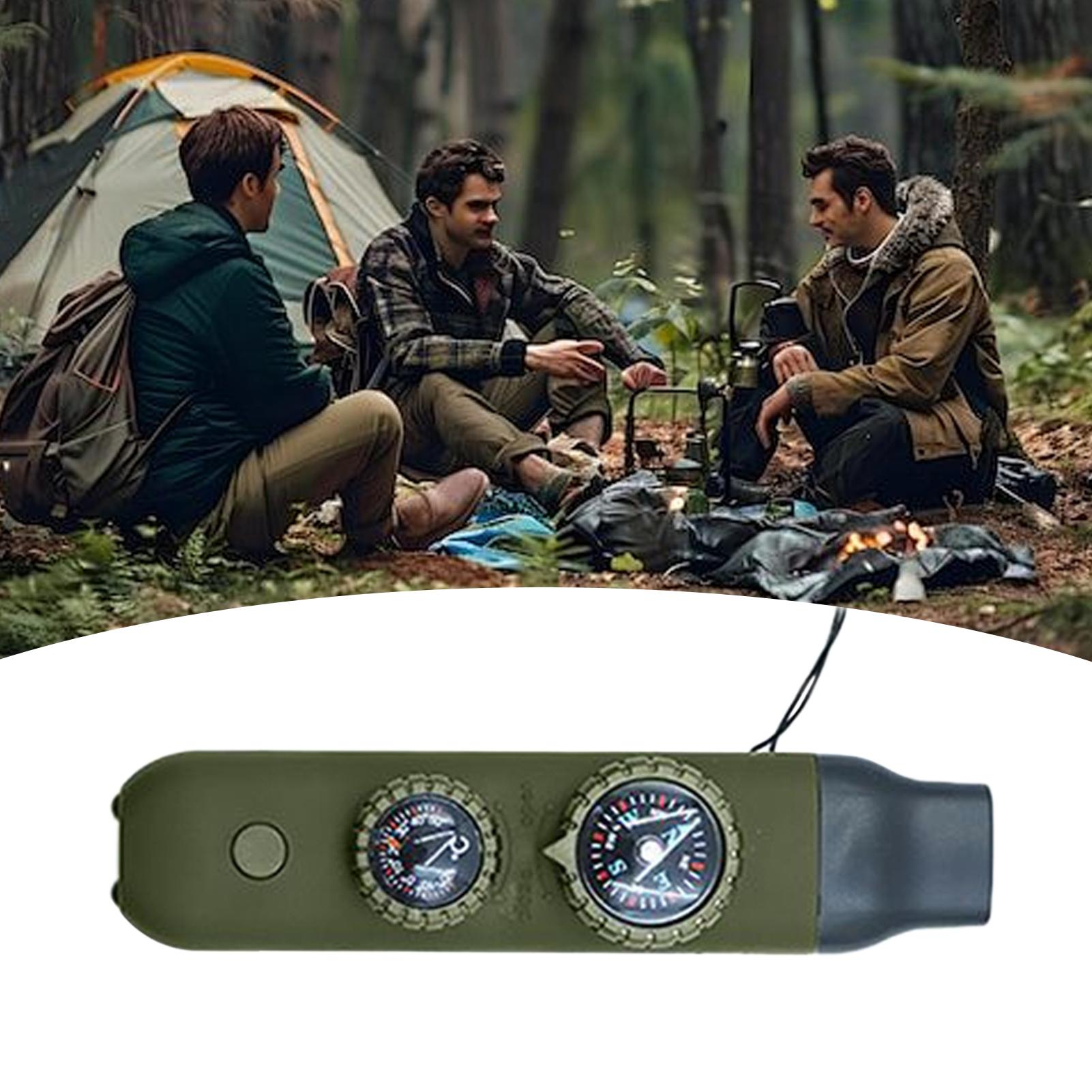 7-in-1 Survival Whistle with L - Running Gear Boat avis et prix