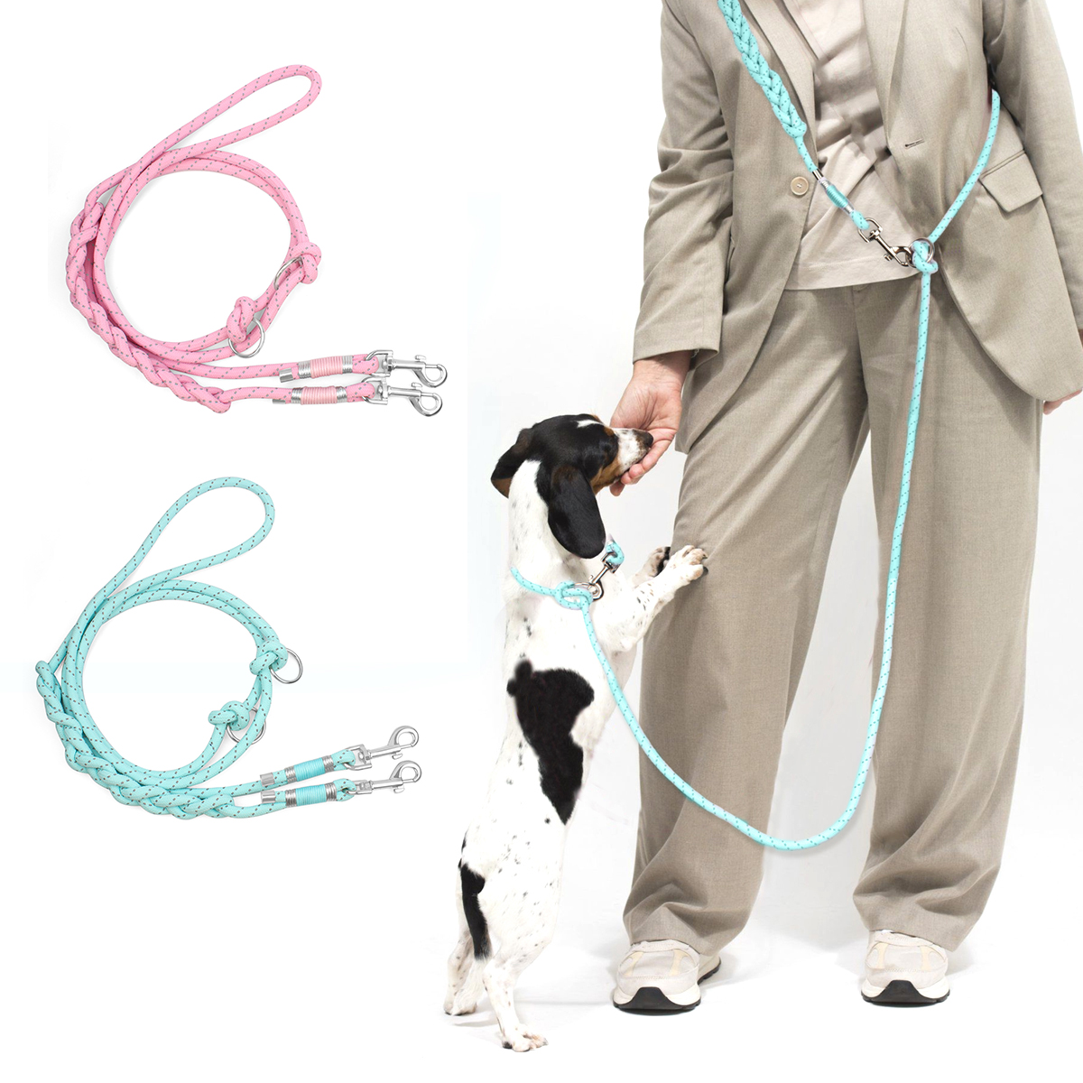 Pet Dog Leashes Adjustable Fre - Running Gear Dog avis et prix