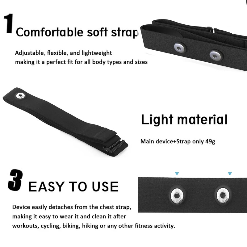 Premium Replacement Heart Rate - Heart Rate Strap Chest avis et prix