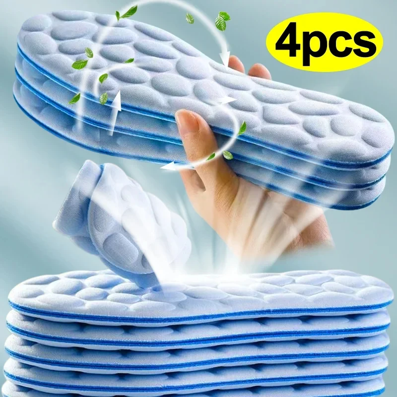 2/4pcs Soft Massage Memory Foa - Running Z avis et prix