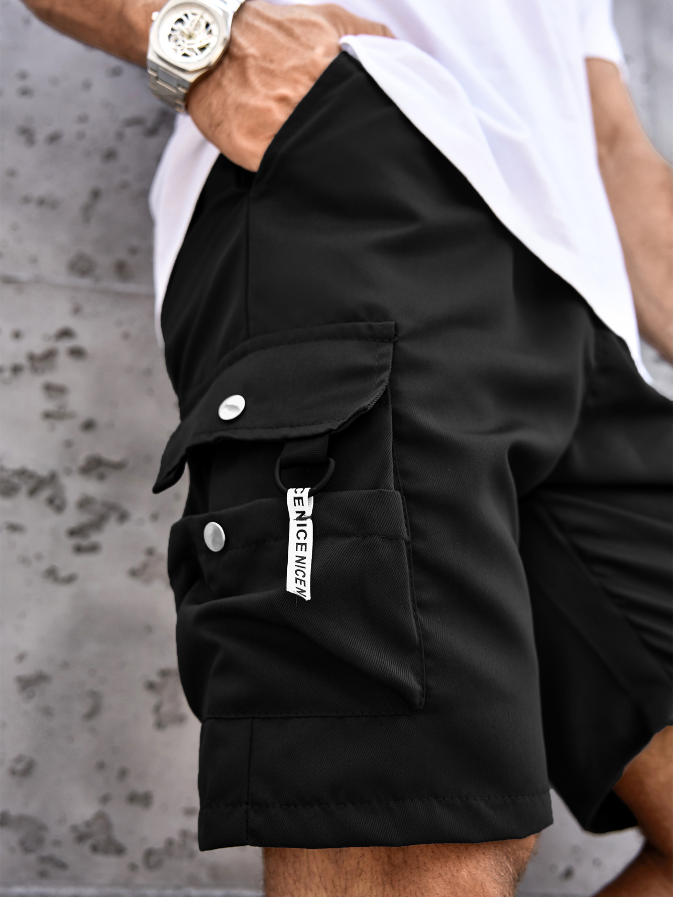 2026 New cargo shorts Fashion  - Running Gear Men avis et prix