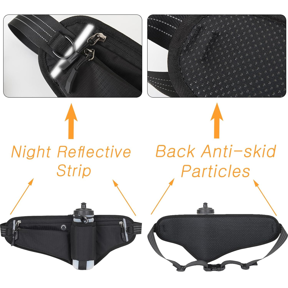 1PCS Fanny Pack with Water Bot - Running Gear Dog avis et prix