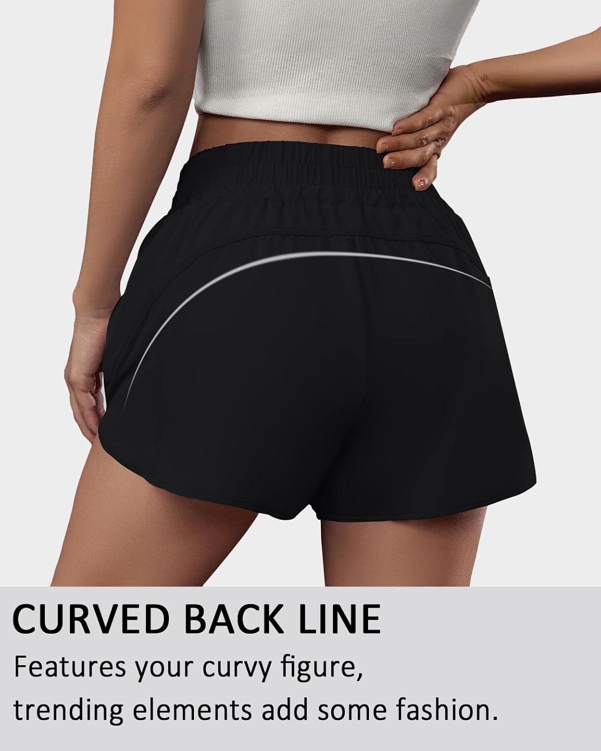 Women's High-waisted Sports Sh - Running Gear Woman avis et prix